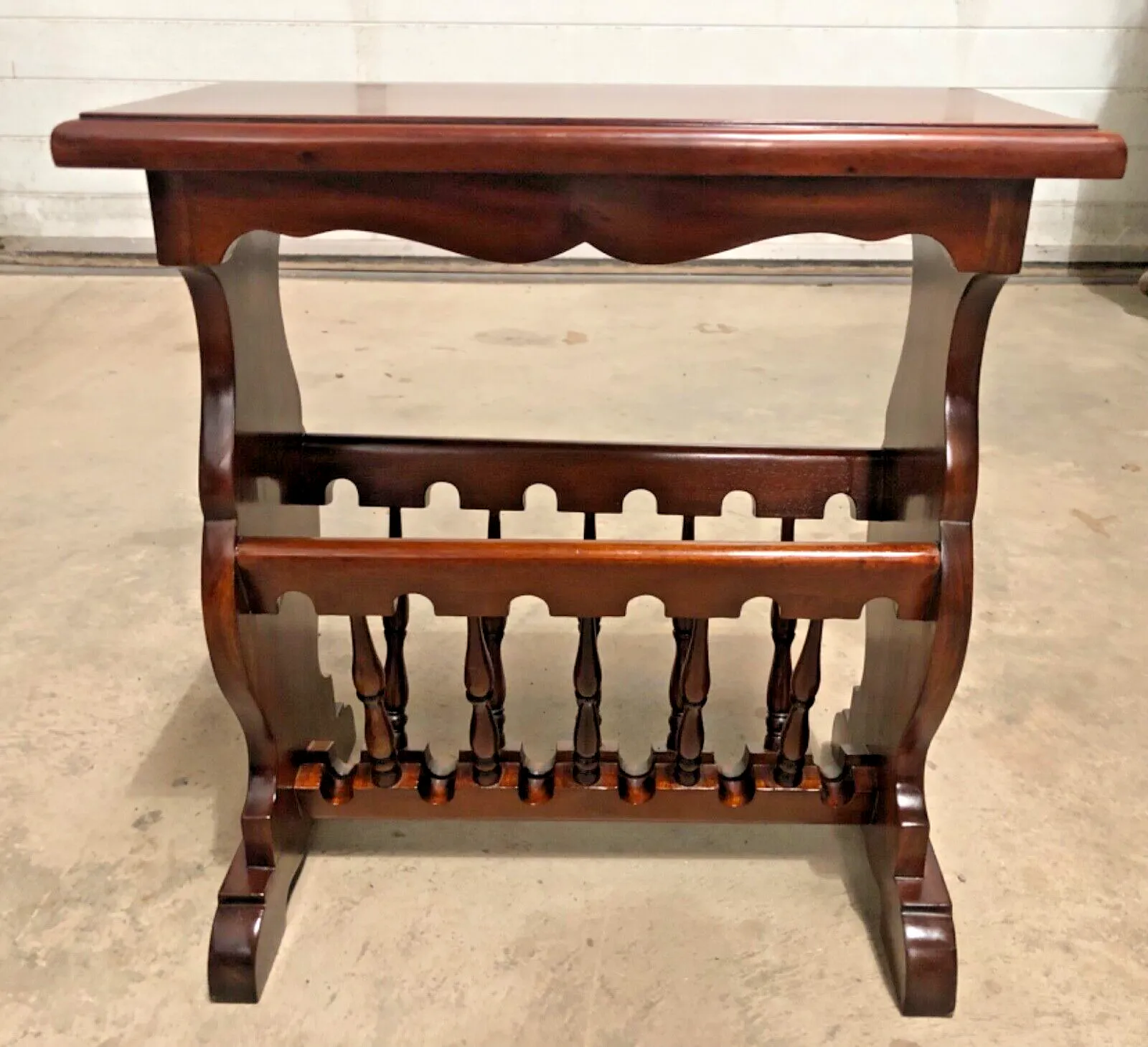 photo for sale Two Vintage Mahogany Occasional Tables
