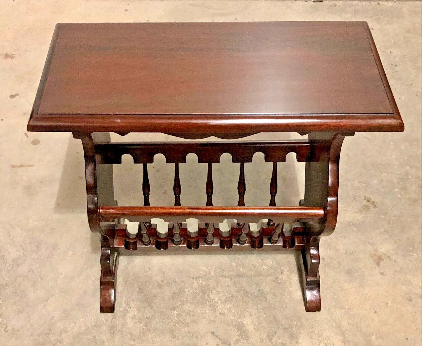photo buy Two Vintage Mahogany Occasional Tables