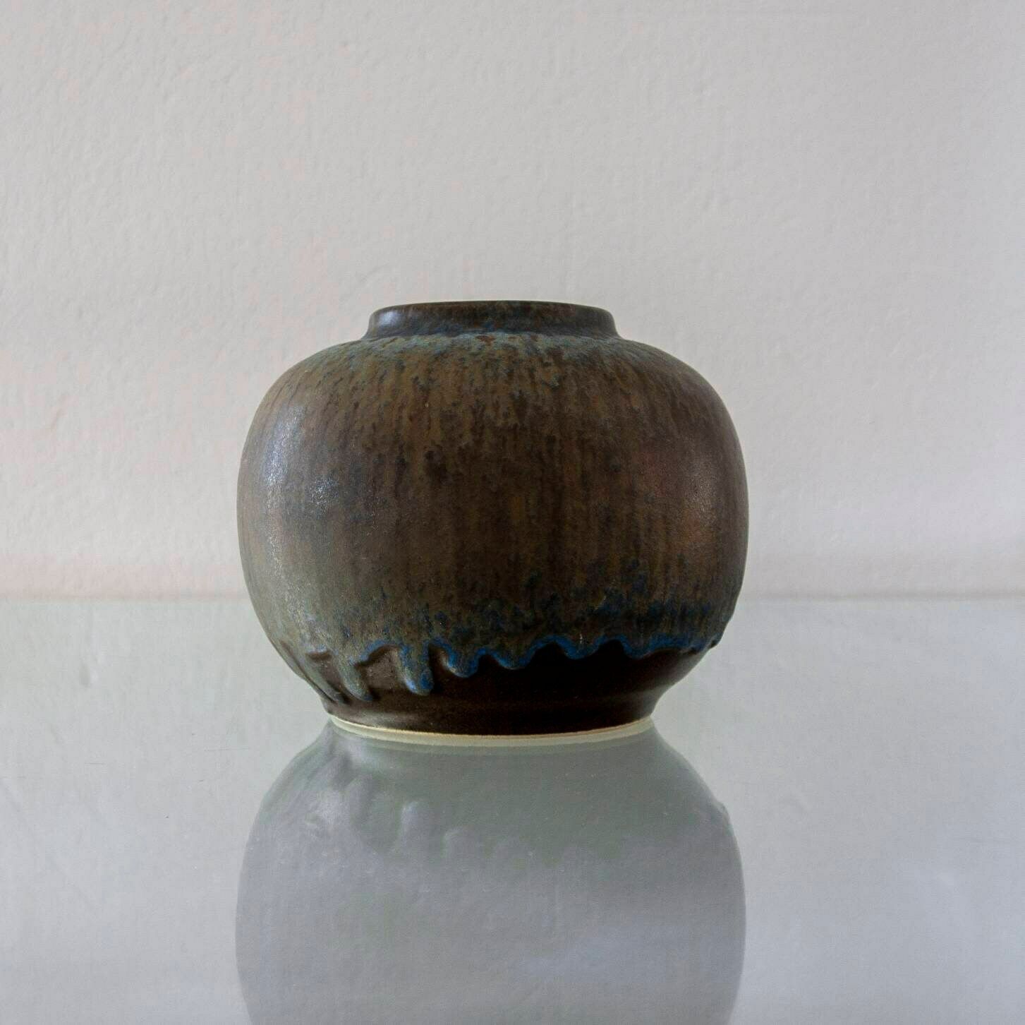 Mid Century Modern Ceramic Vase // West German Pottery // Pottery Vase By Silberdistel // Made In West Germany In 1970s photo Home Decor