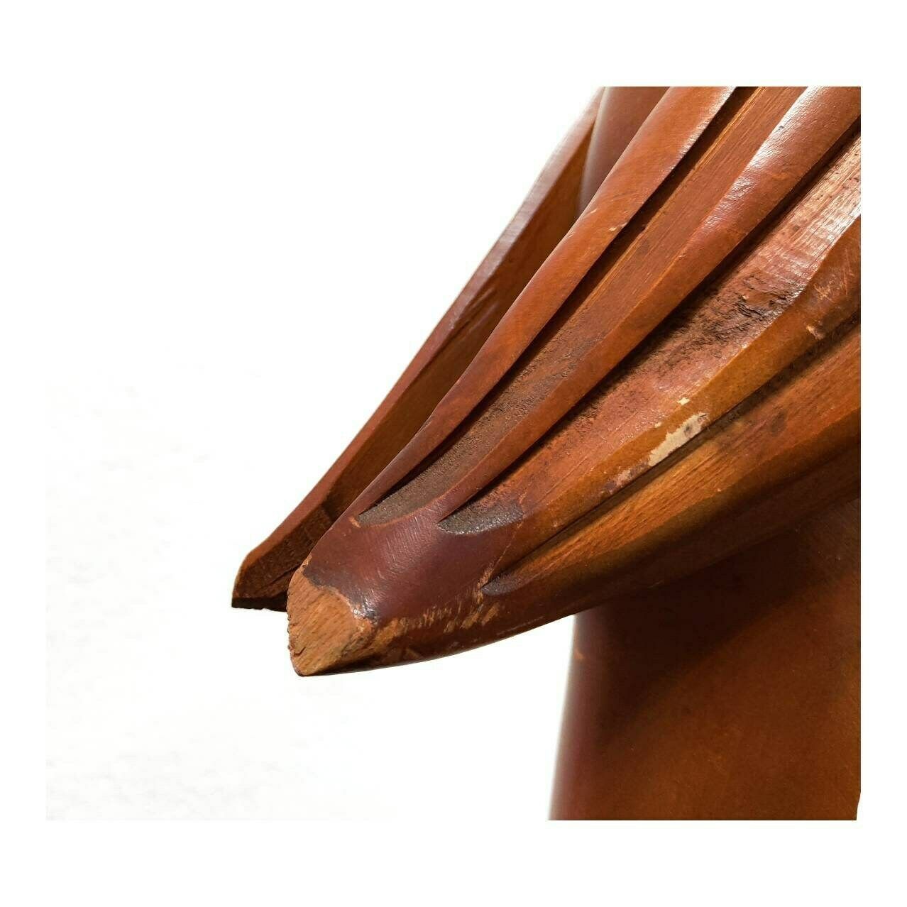 Very Rare Mid Century Modern Floor Lamp By Aldo Tura Shaped As Parrot // Parrot Floor Lamp // Made In Italy In 1950s photo vintage