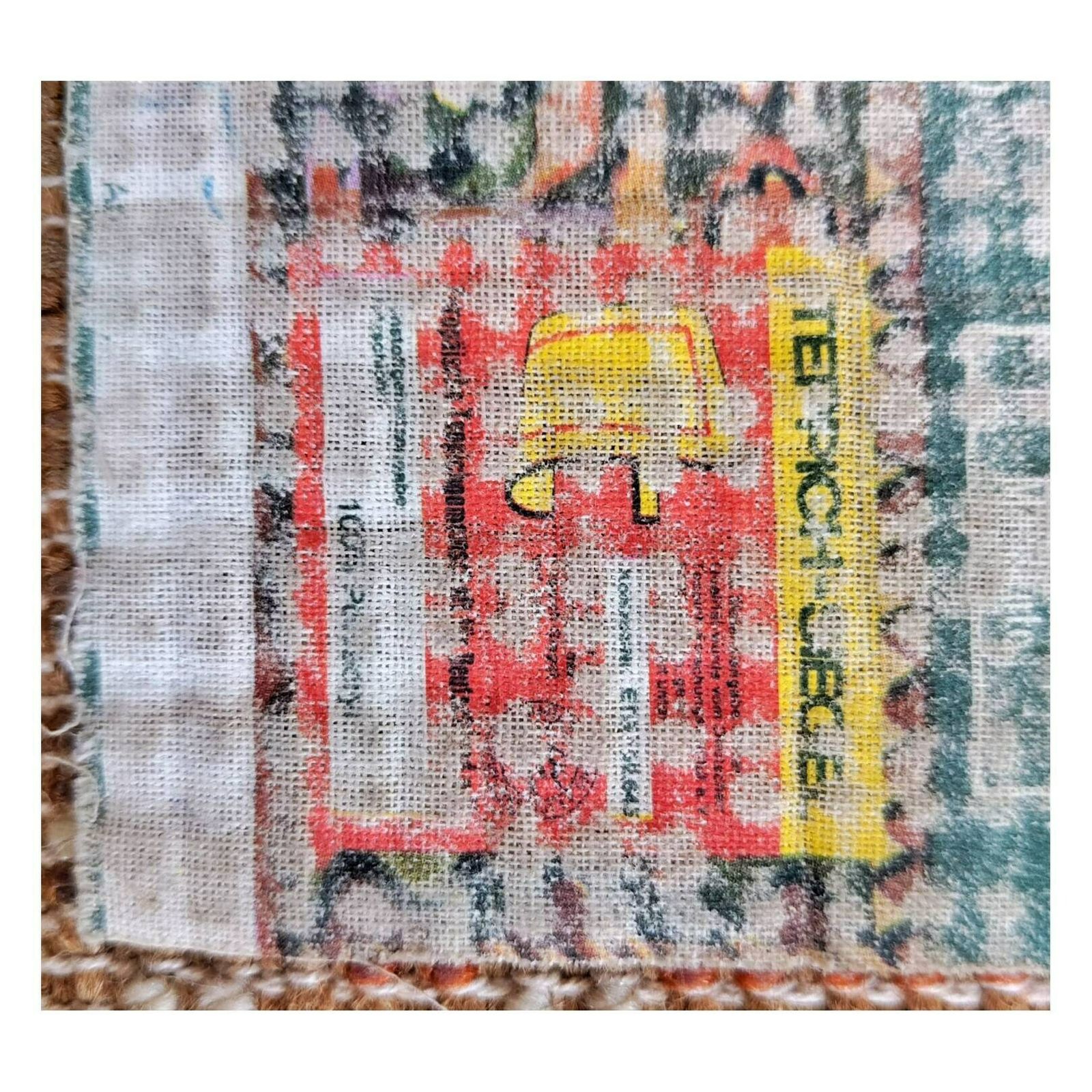 Rare Vintage Area Rug Finlandia // Large Round Vintage Rug // Made In West Germany In 1970s photo vinterior