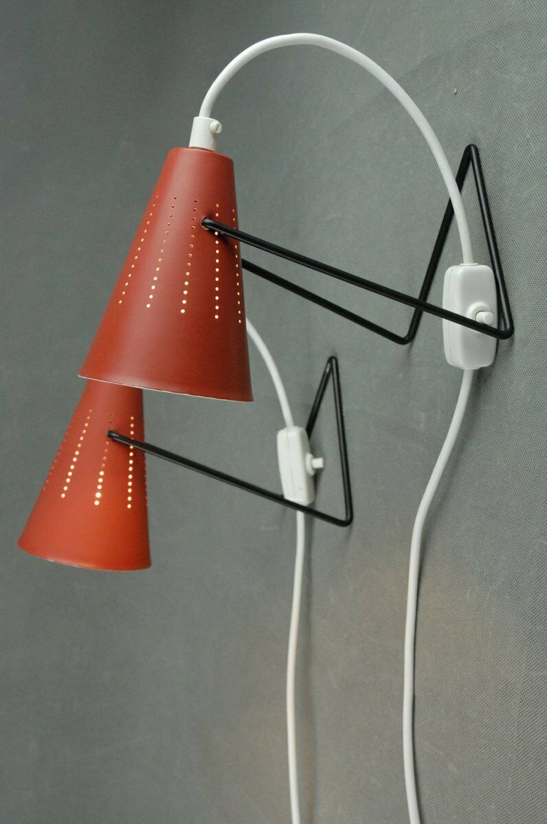 Wall Or Table Lamps By Svend Aage Holm Sørensen For Asea  Sweden  1950s  Set Of 2 photo vintage
