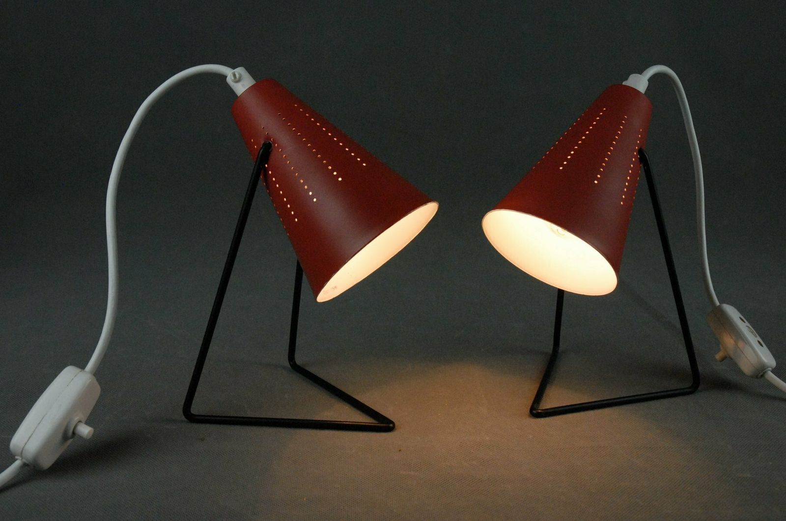photo furniture Wall Or Table Lamps By Svend Aage Holm Sørensen For Asea  Sweden  1950s  Set Of 2