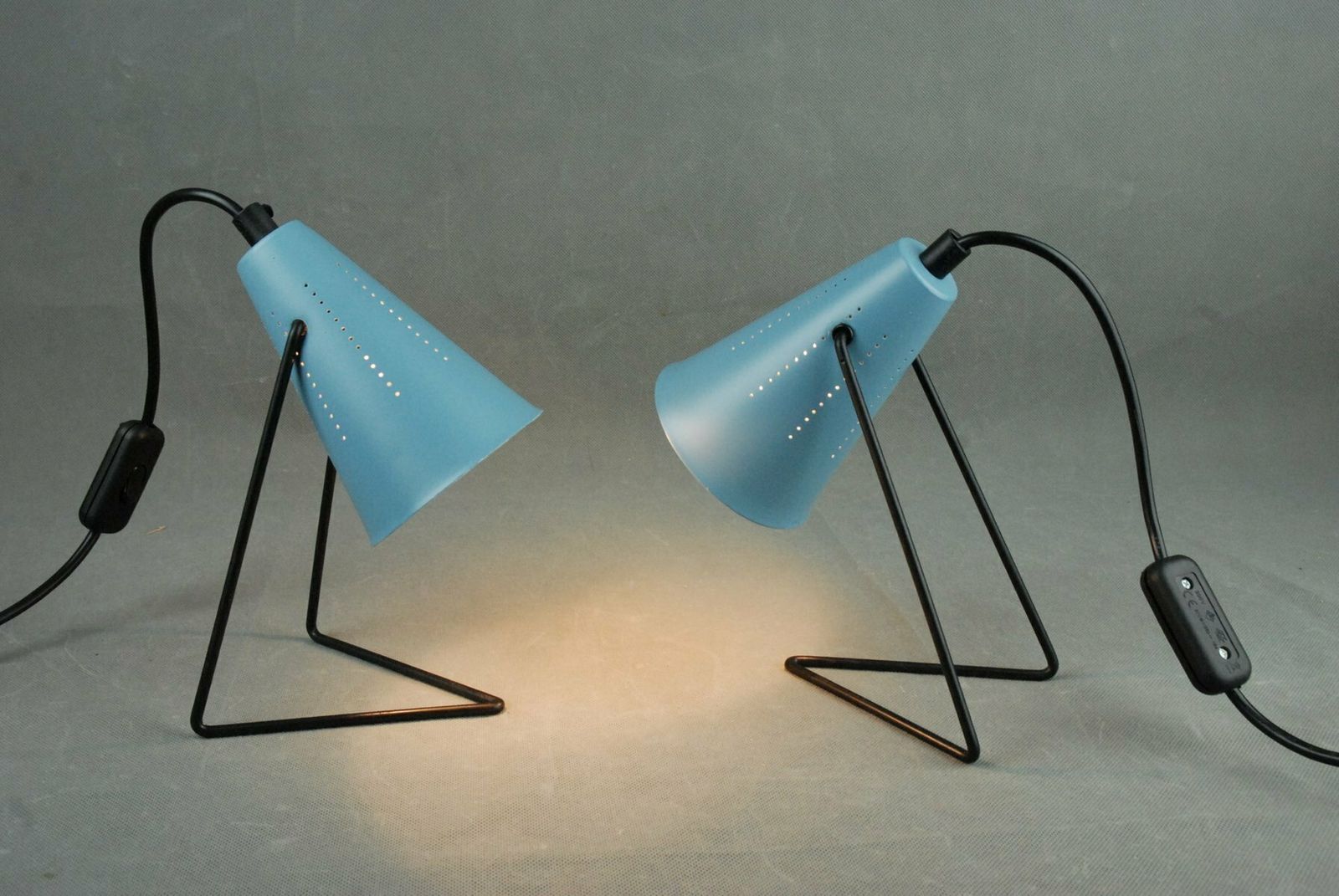 Wall Or Table Lamps By Svend Aage Holm Sørensen For Asea Sweden  1950s Set Of 2