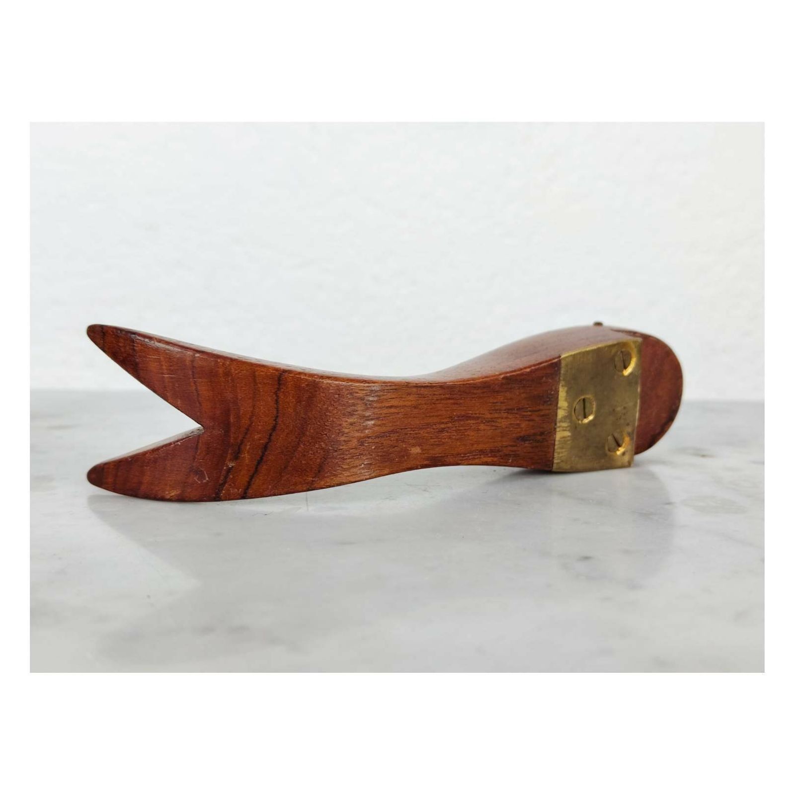 Mid Century Modern Teak Wood Bottle Openers // Danish Teak Bottle Openers// Whale Shaped Bottle Opener // Made In Denmark In 1960s photo Home Decor