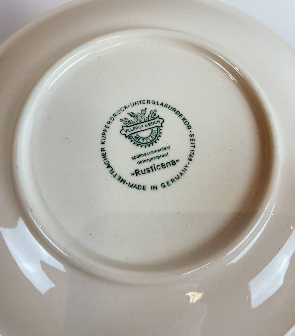 8 Pieces Soup Bowl With Saucer – Villeroy & Boch, Rusticana photo buy