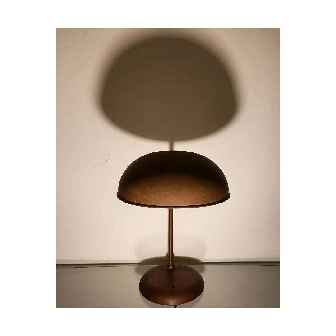 Rare Bauhaus Desk Lamp By Gecos // Vintahe Semi Adjustable Desk Lamp // Bauhaus Design // Made In Germany In 1940s photo for sale