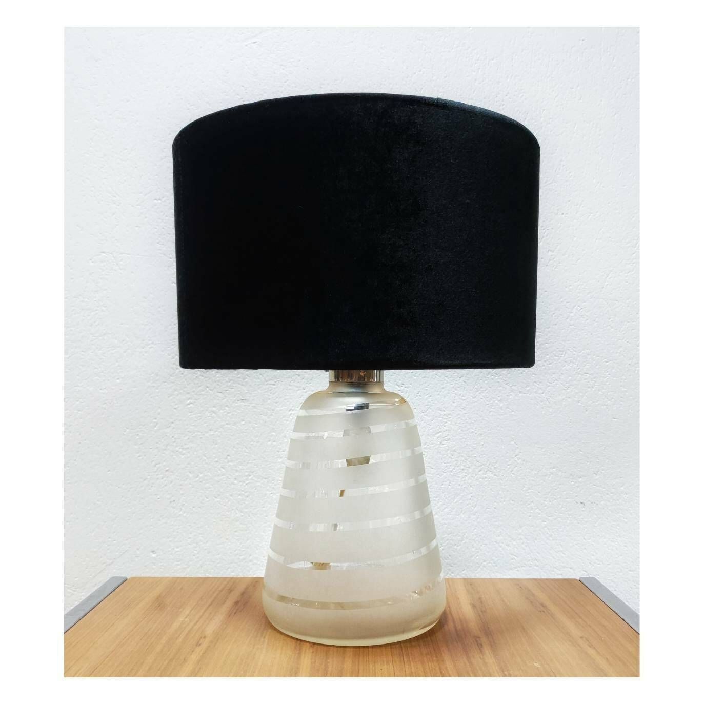 Mid Century Modern Table Lamp By Carlo Nason (Attrb) // Murano Glass Table Lamp // Made In Italy In 1960s photo furniture