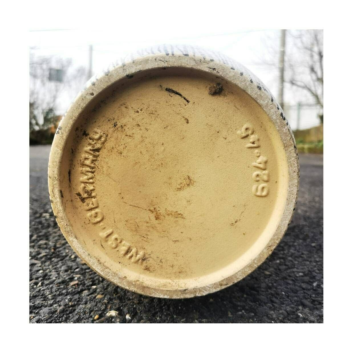 Gorgeous Xxl West German Pottery Vase // Fine Art Ceramic Vase By Bay Keramik // Made In West Germany In 1970s photo Home Decor