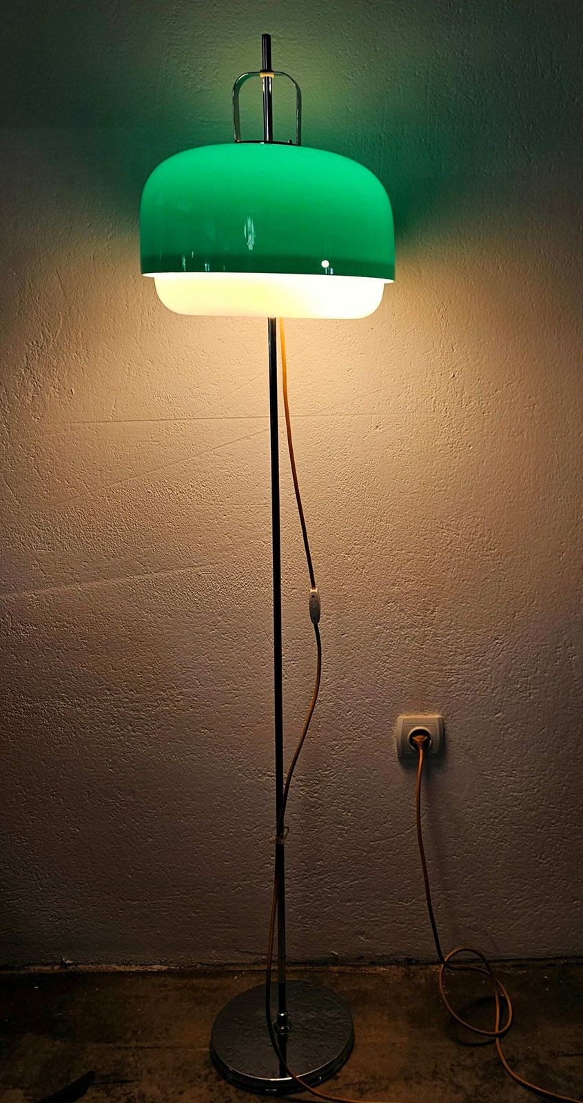 Extremely Rare Guzzini Floor Lamp Model Medusa // Luigi Massoni For Guzzini Floor Lamp // Guzzini Medusa Lamp // Made In Yugoslavia photo Lighting