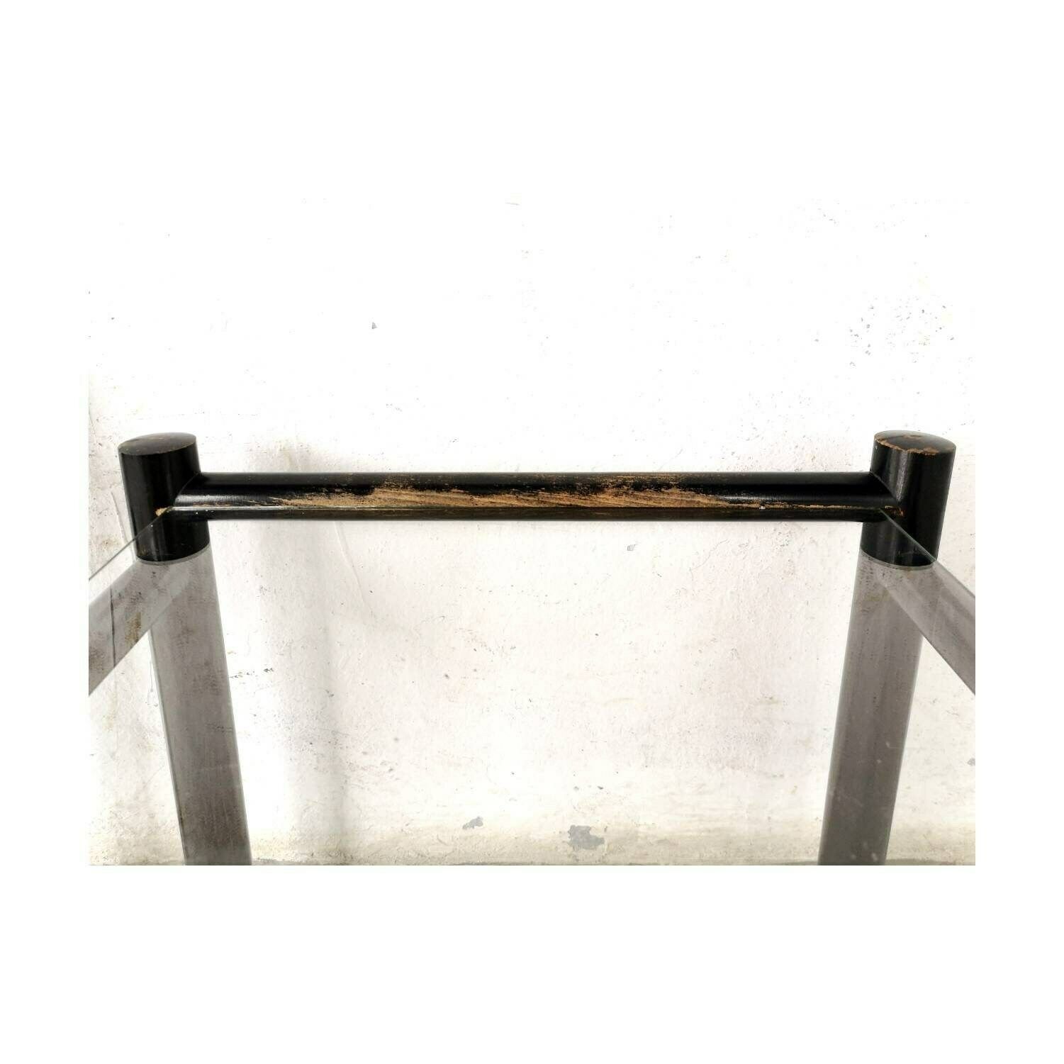 photo for sale 1970s Set Of Two Side Table // Vintage Wooden Tables With The Glass Top // Mid Century Modern Coffee Nesting Tables // Made In Yugoslavia