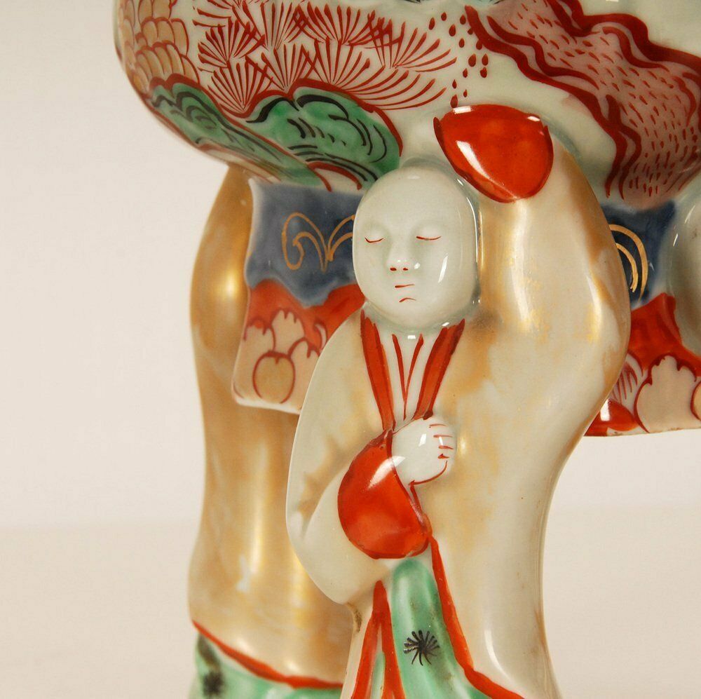 photo for sale Antique Japanese Ceramic Coffee Pot In Porcelain Arita By Samson Paris, 1600s