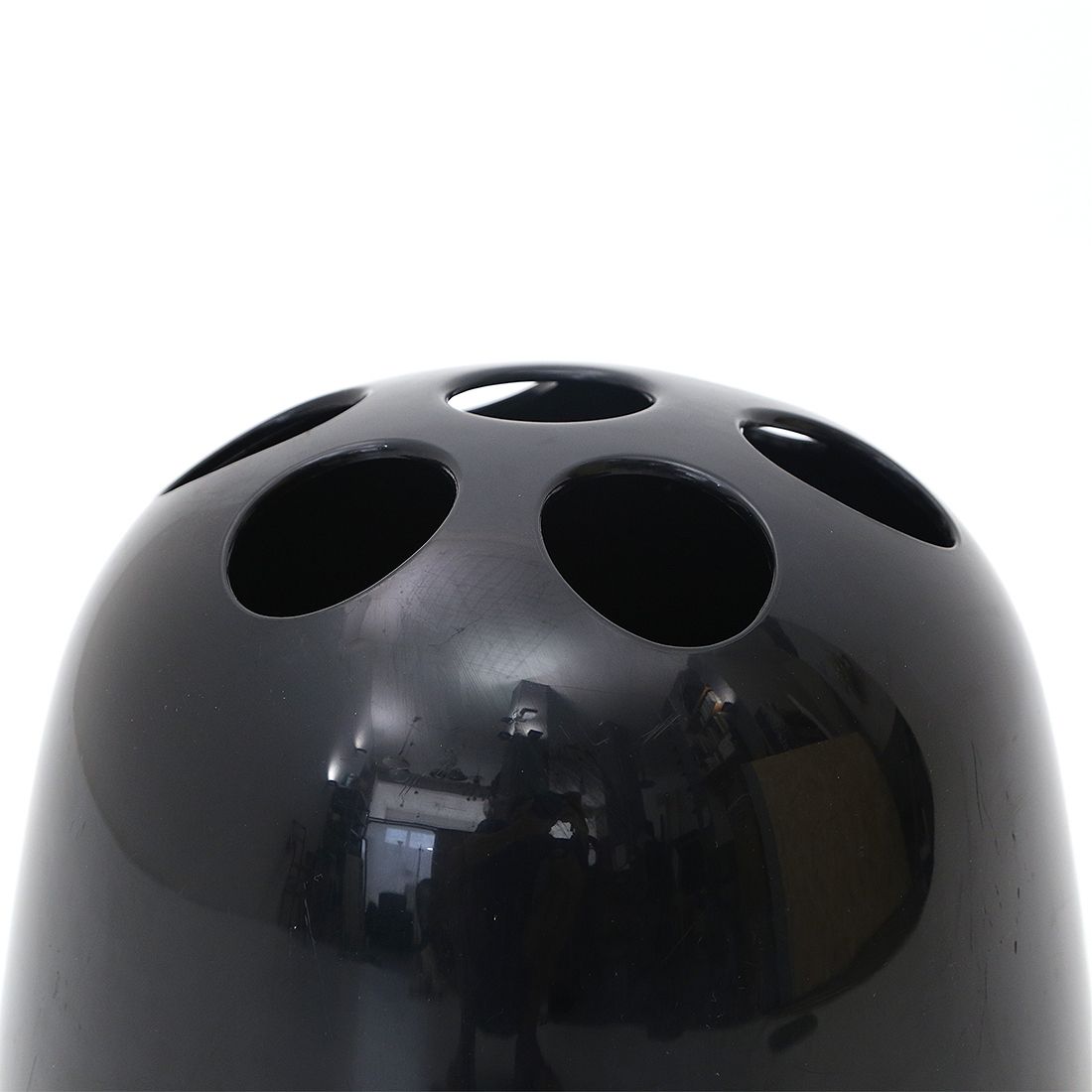 Home Decor Black “Dedalo” Umbrella Stand By Emma Gismondi Schweinberger For Artemide, 1960s photo