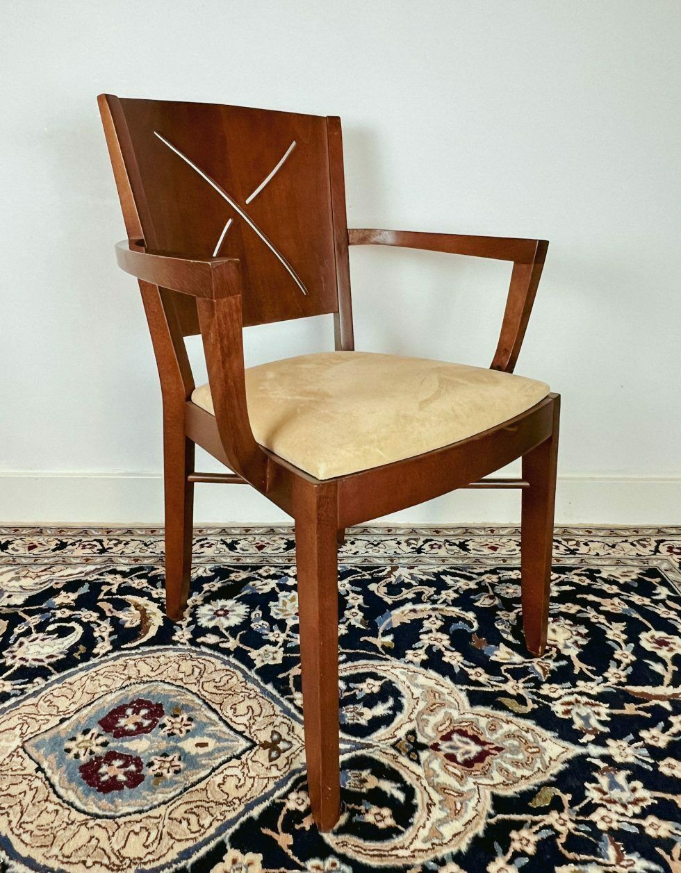 Elegant Set Of 4 Andreu World Dining Room Chairs – Elegant Set Of 4 Andreu World Dining Room Chairs, 1960's photo furniture