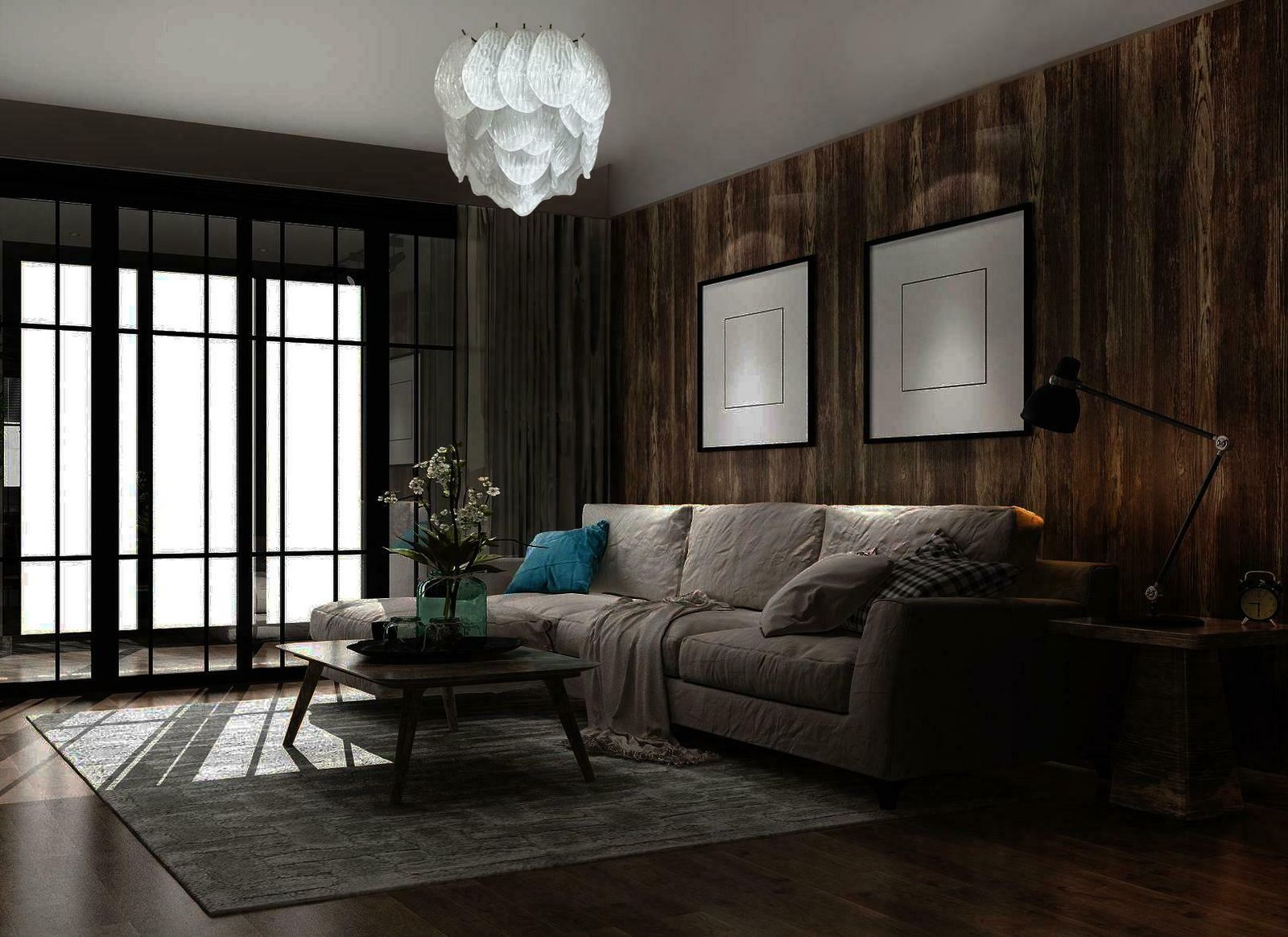 Lighting Wonderful Murano Ceiling Lamp   Frosted Carved Glass Leaves Us$1,525.04per Item photo