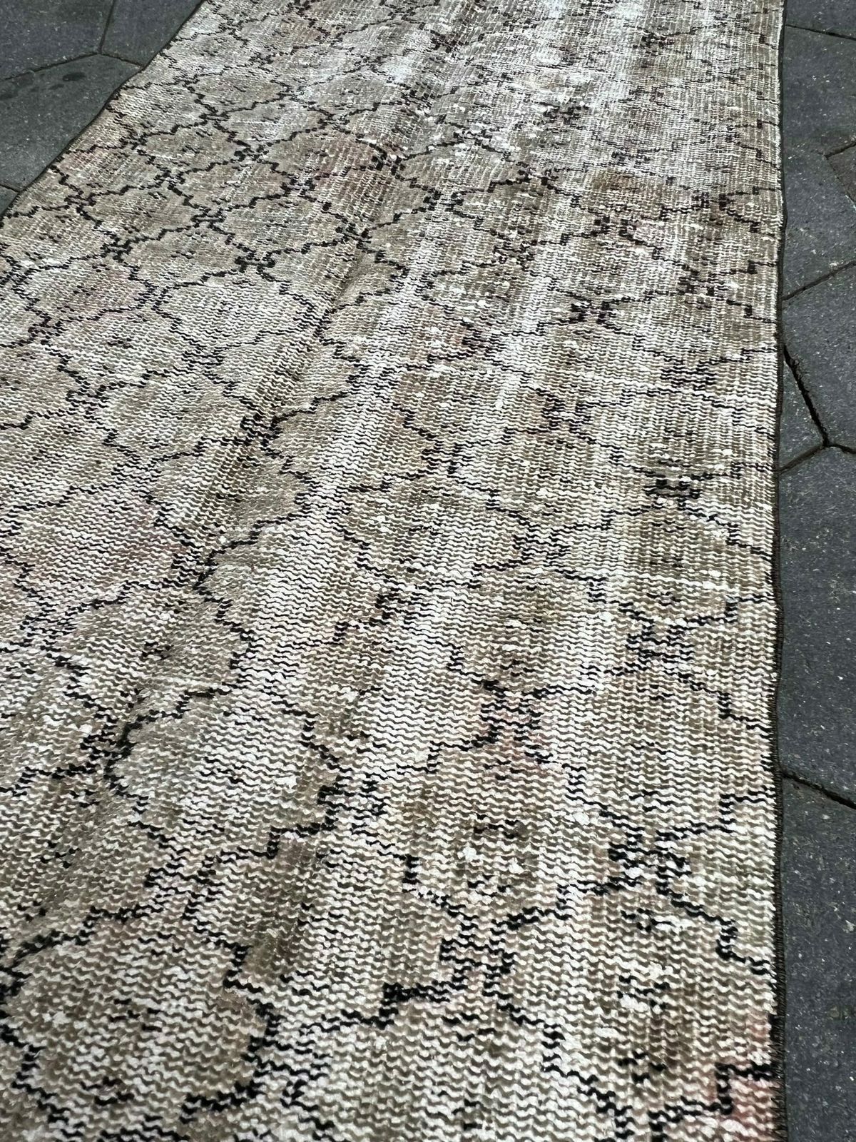 Vintage Yuruk Rug/ Runner 75 X 285 Cm, 1960s