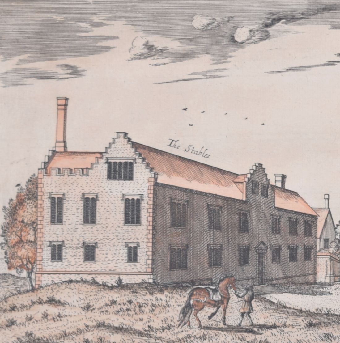 Henry Winstanley (1644 – 1703) Rycote House, Oxfordshire photo for sale
