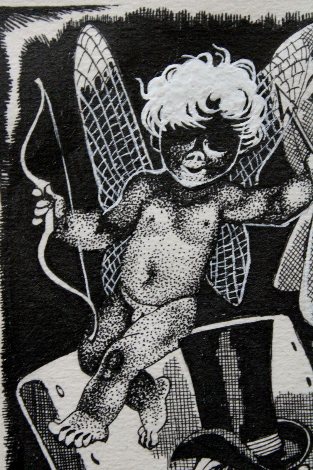 Gunars Vindedzis Ex Libris 1982, Paper, Ink, Gouache, 17.5х13 Cm 1982 photo 264.0