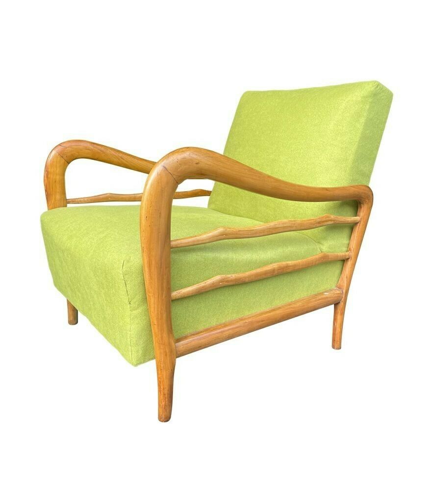 photo furniture A Wonderful Pair Of 1950s Italian Cherrywood Chairs By Paolo Buffa