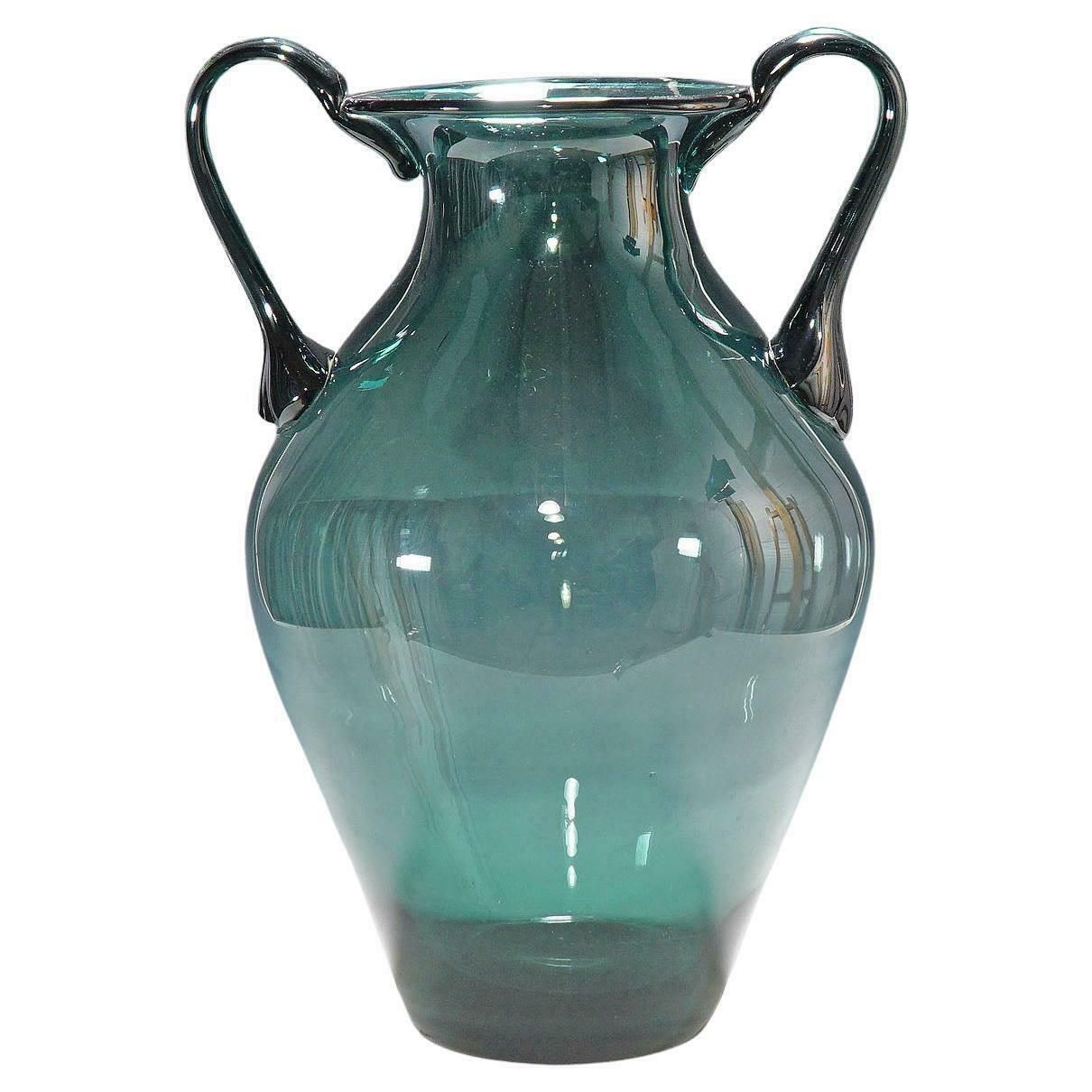 Exceptional Large Bauhaus Floor Vase By Wilhelm Wagenfeld For Wmf Ca. 1950