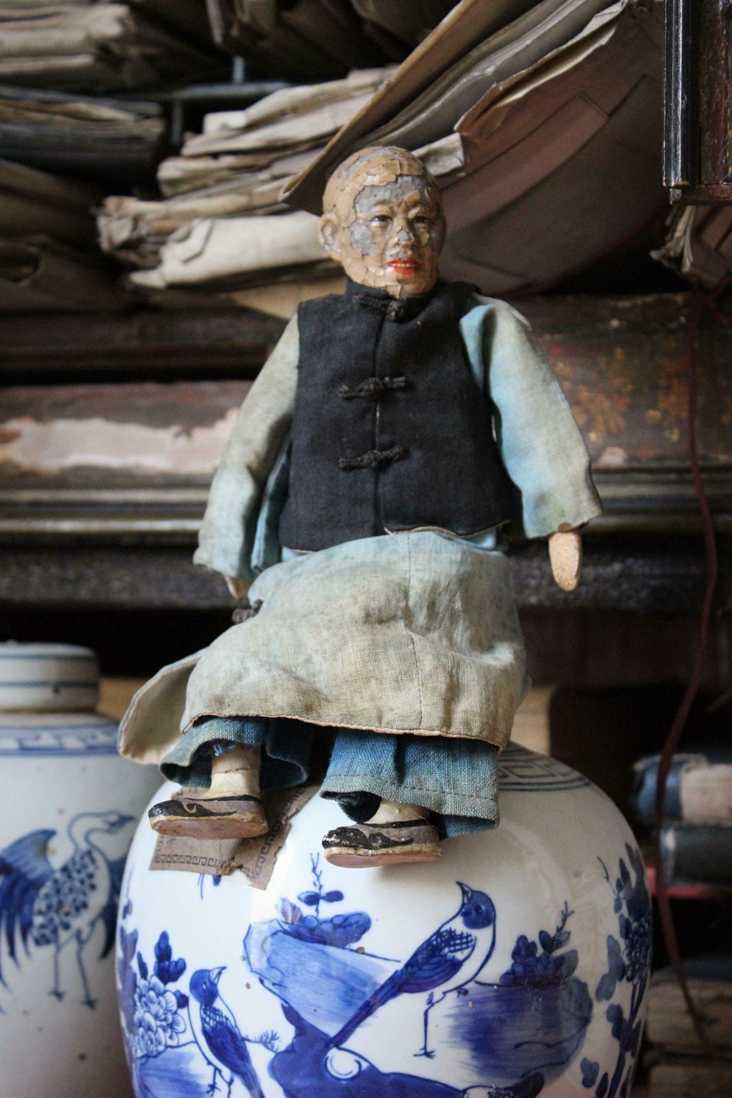 Early 20th Century Door Of Hope Missionary Doll Folk Art Antique Curio photo Home Decor