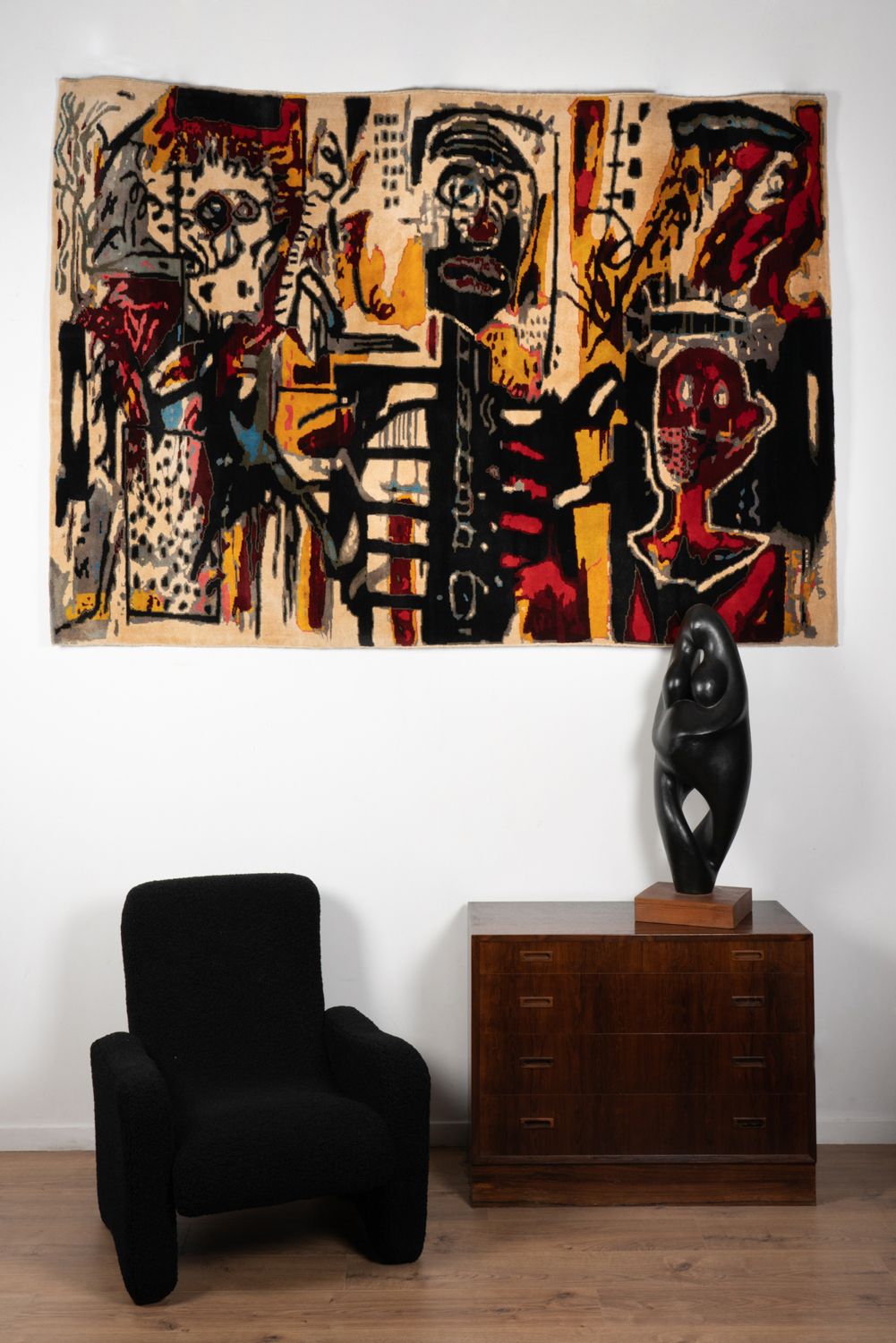 Tapestry	« Notary»., 1980s, Wool photo for sale