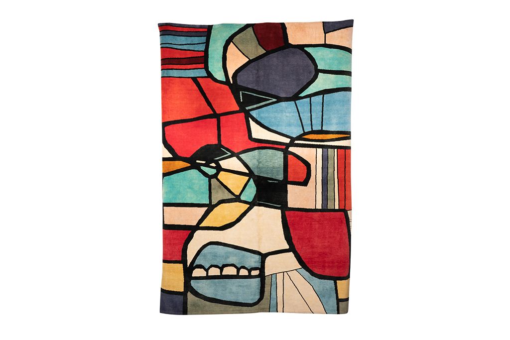 Tapestry,	Abstract	And	In Wool
