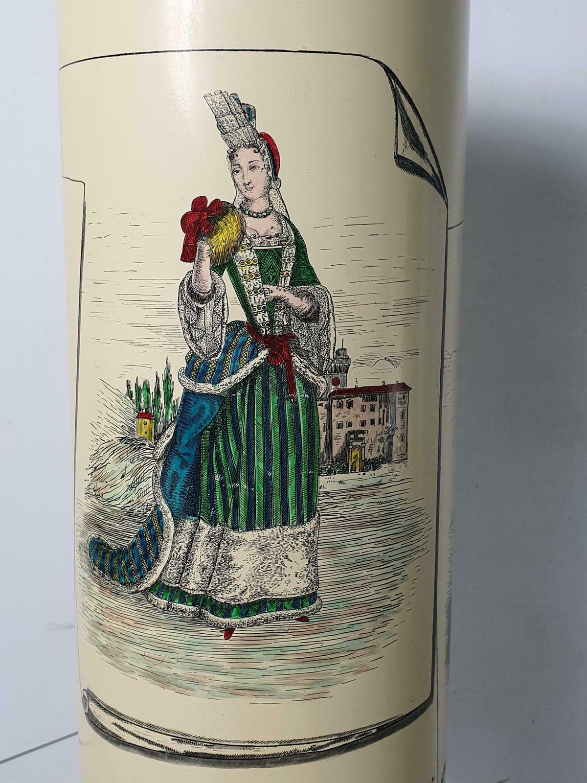 Mid Century Umbrella Stand By Bucciarelli/Fornasetti Milano Italy photo vintage