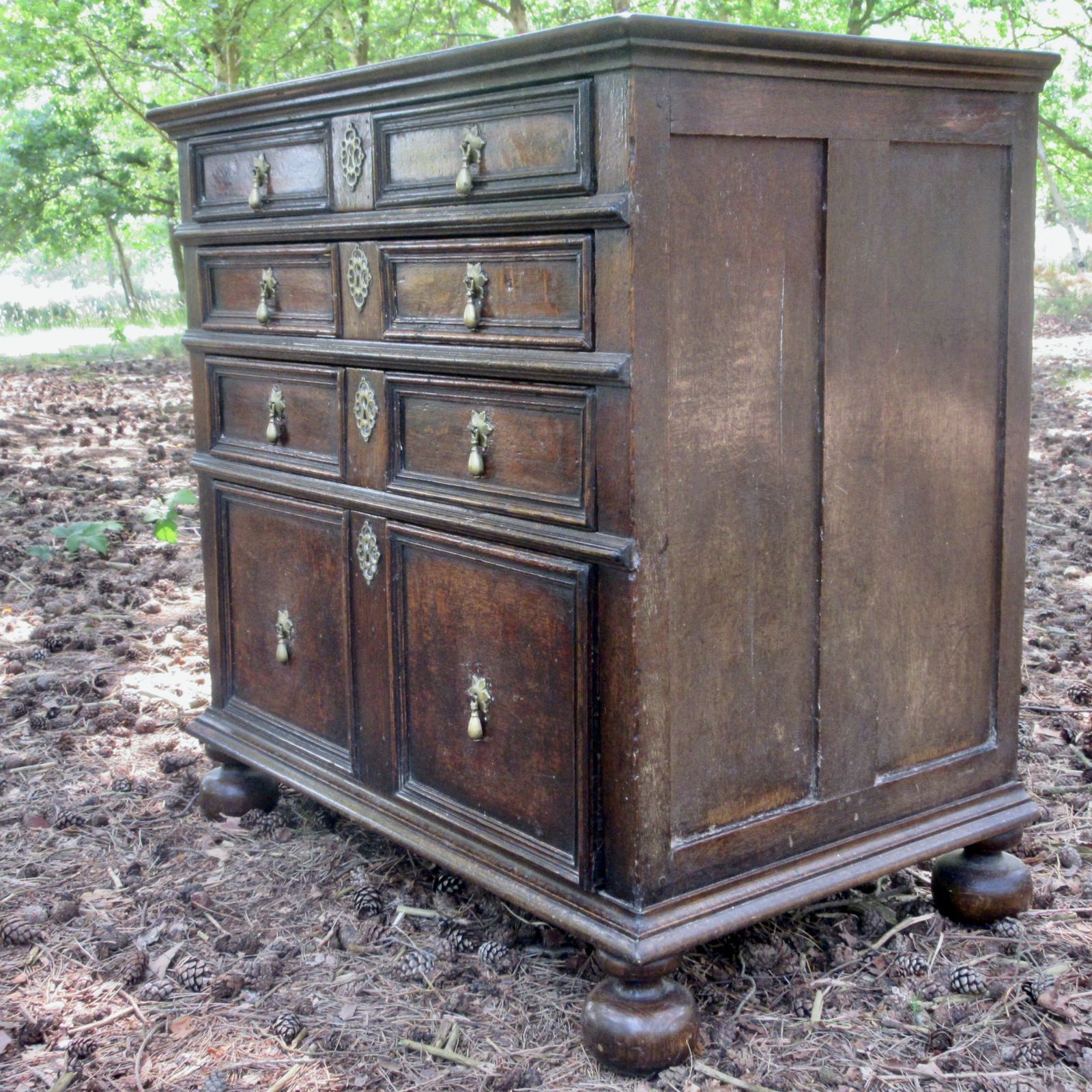 Late 17th Century Oak Chest Of Drawers, Circa 1680 photo vinterior