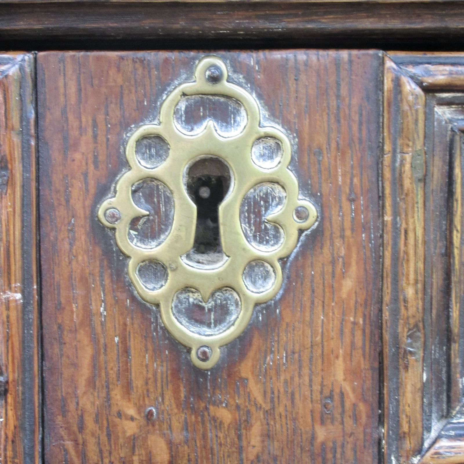 Late 17th Century Oak Chest Of Drawers, Circa 1680 photo vintage