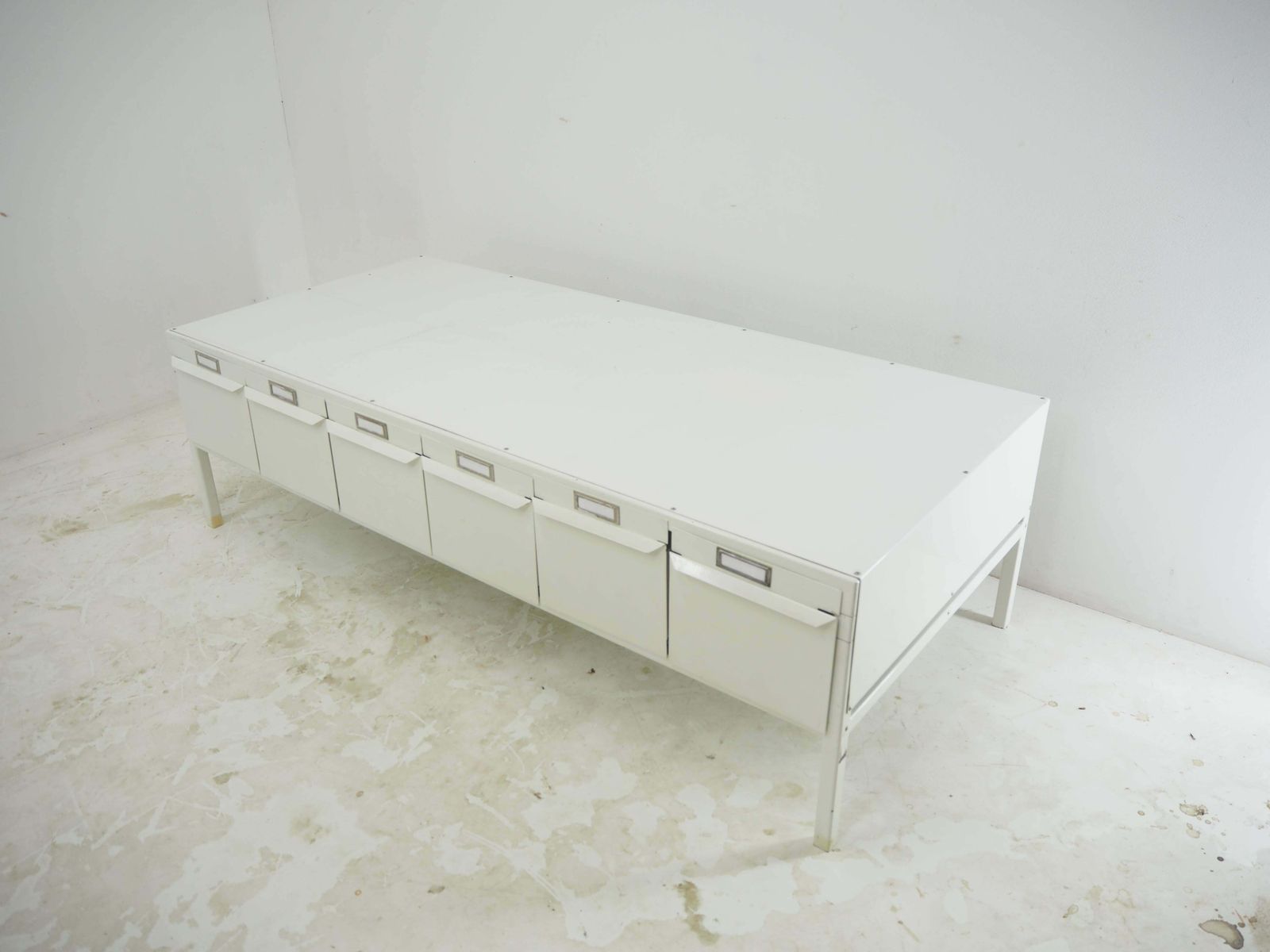 Industrial Metal Cabinet, Commode, Chest Of Drawers, 2000s photo furniture