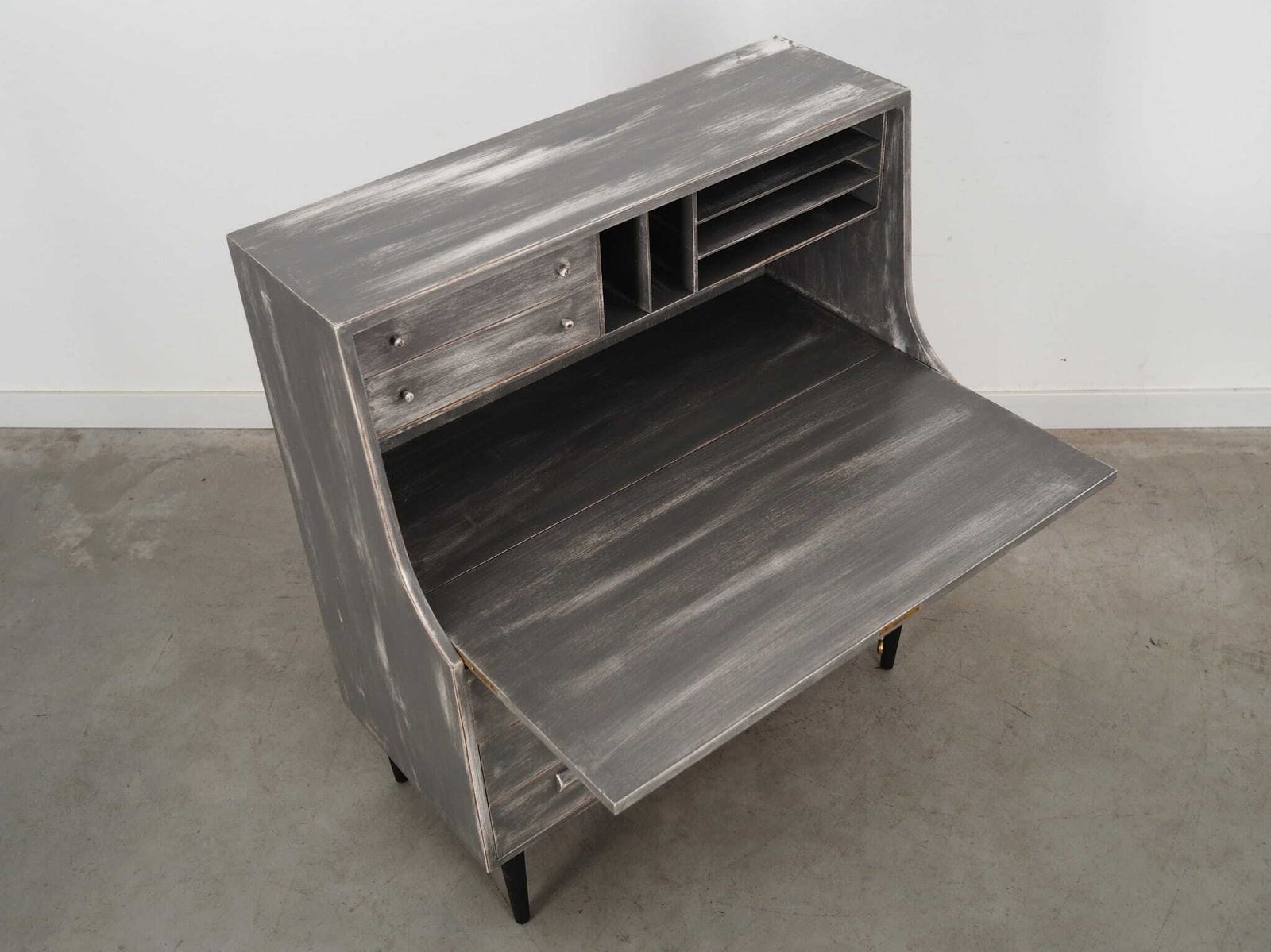 Furniture Ash Secretary, Danish Design, 1960s, Designer: Børge Mogensen, Manufacturer: Søborg Møbler photo