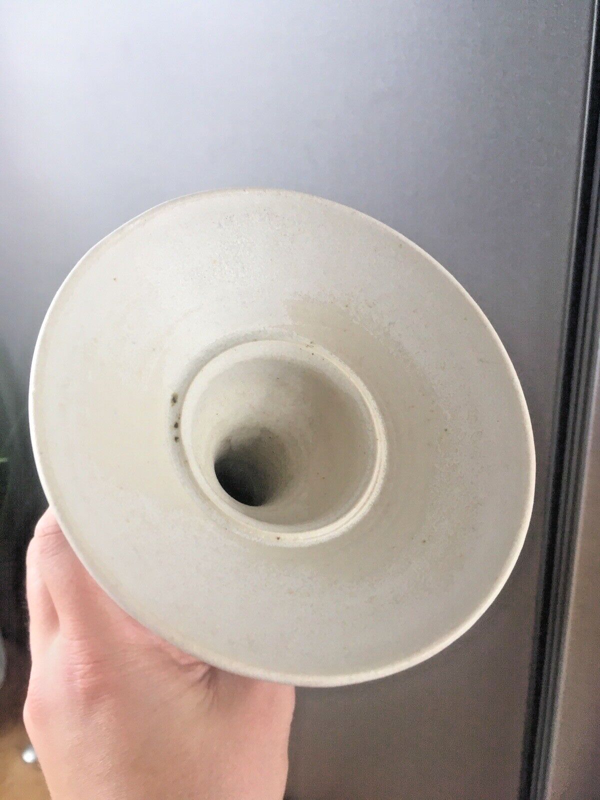 photo for sale Mid Century 60's Welsh Claypits Ewenny Studio Art Pottery Vase Scandi Style 70's
