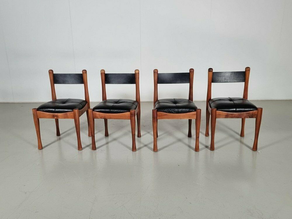 Dining Chairs By Silvio Coppola For Bernini, 1960s, Set Of 4