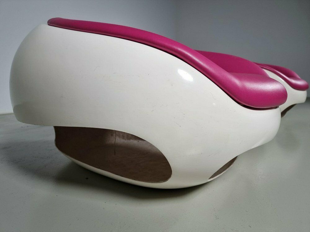 photo furniture Fiberglass Pod Lounge Chairs By Mario Sabot, 1960s, Set Of 2