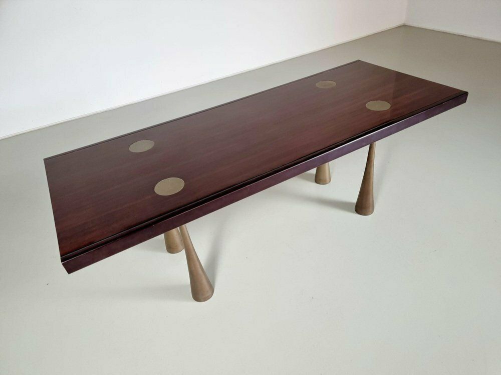 Vintage Italian Dining Table By Angelo Mangiarotti , 1970s photo Furniture