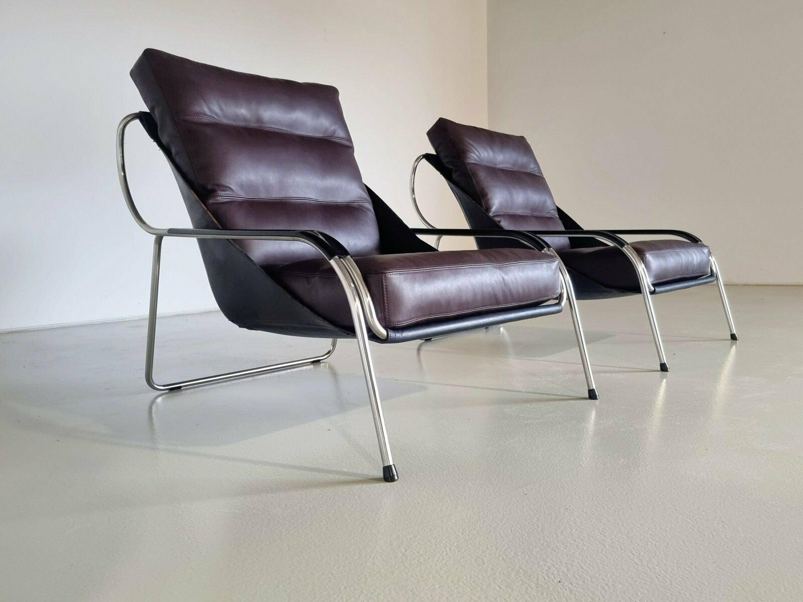 First Edition Maggiolia Lounge Chairs For Zanotta Attributed To Marco Zanuso, Italy, 1950s, Set Of 2 photo furniture