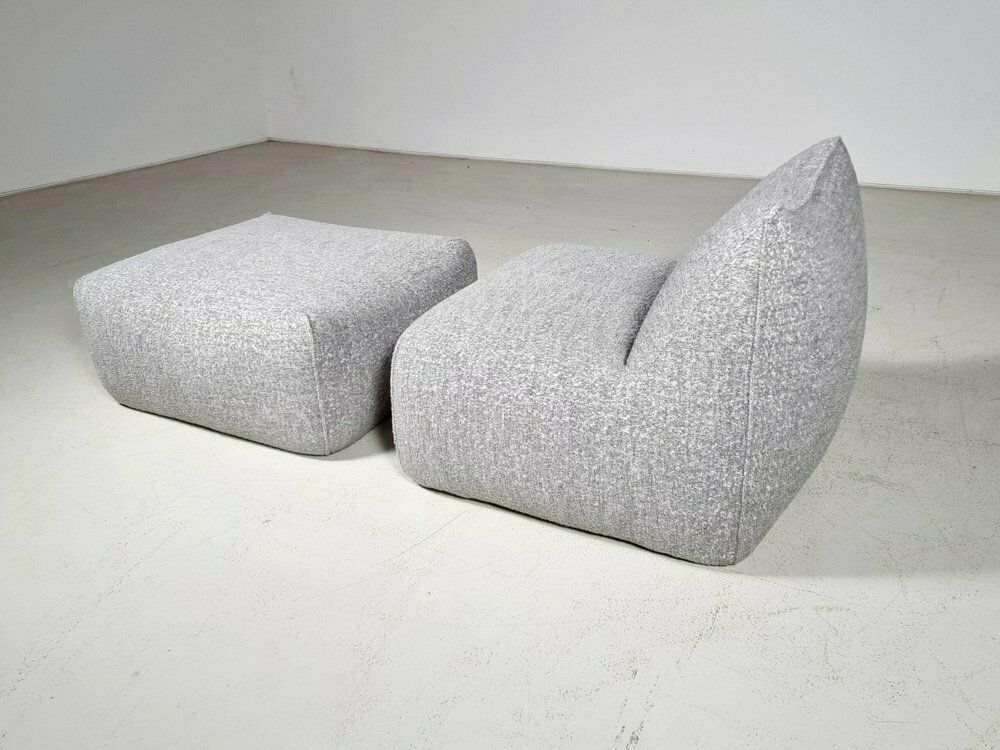 Le Bambole Lounge Chair Set By Mario Bellini For B&B Italia, 1970s, Set Of 2 photo vinterior