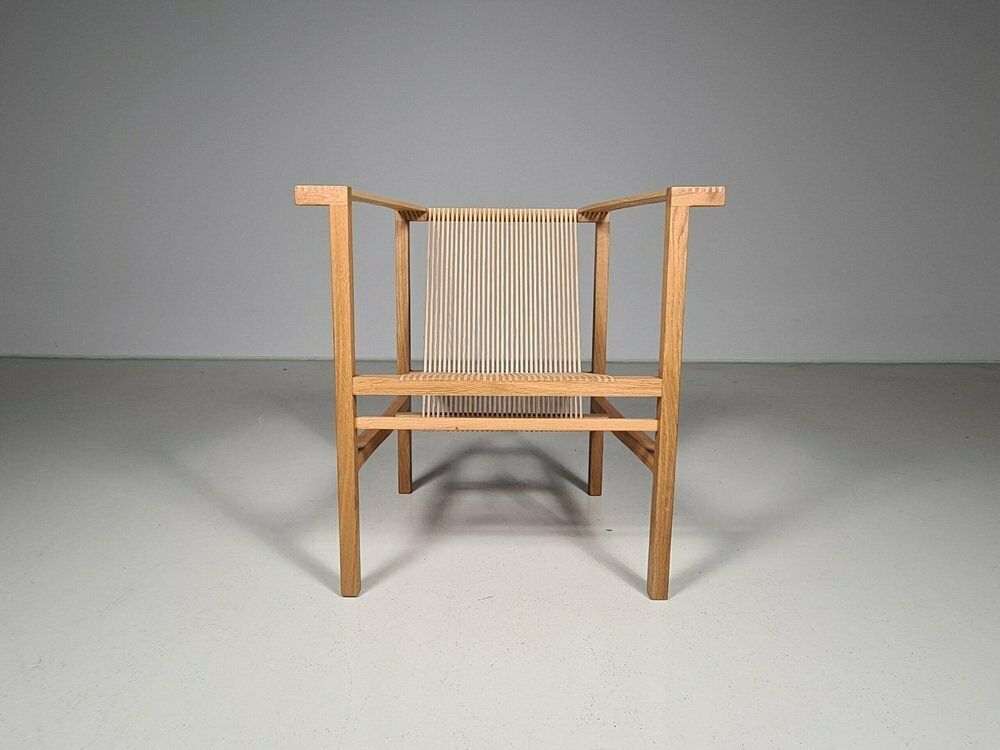 Fauteuil 21 Slat Chair By Ruud Jan Kokke, The Netherlands photo for sale