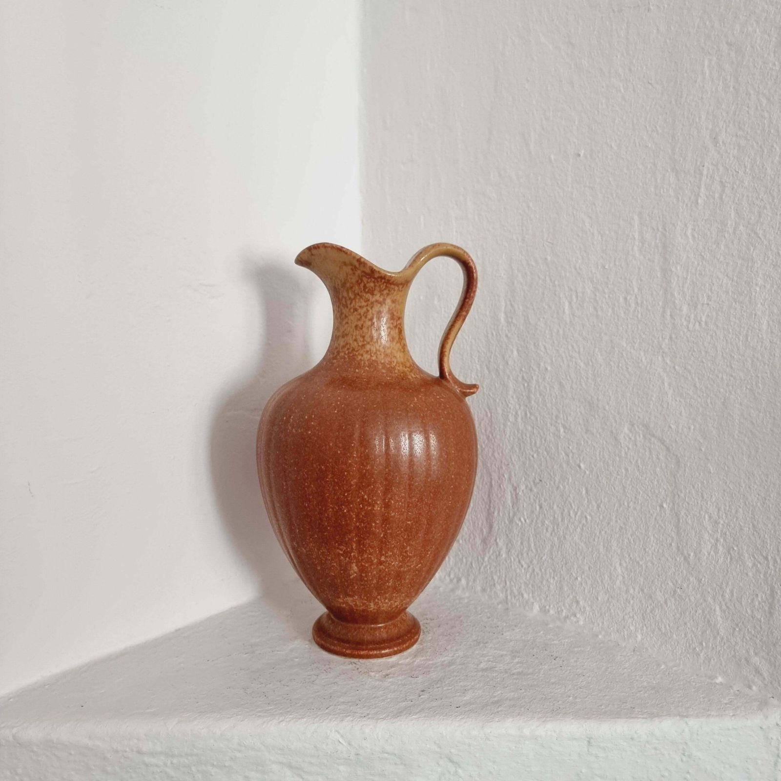 photo furniture Gunnar Nylund, Large Decorative Ceramic Vase / Carafe, Scandinavian Modern