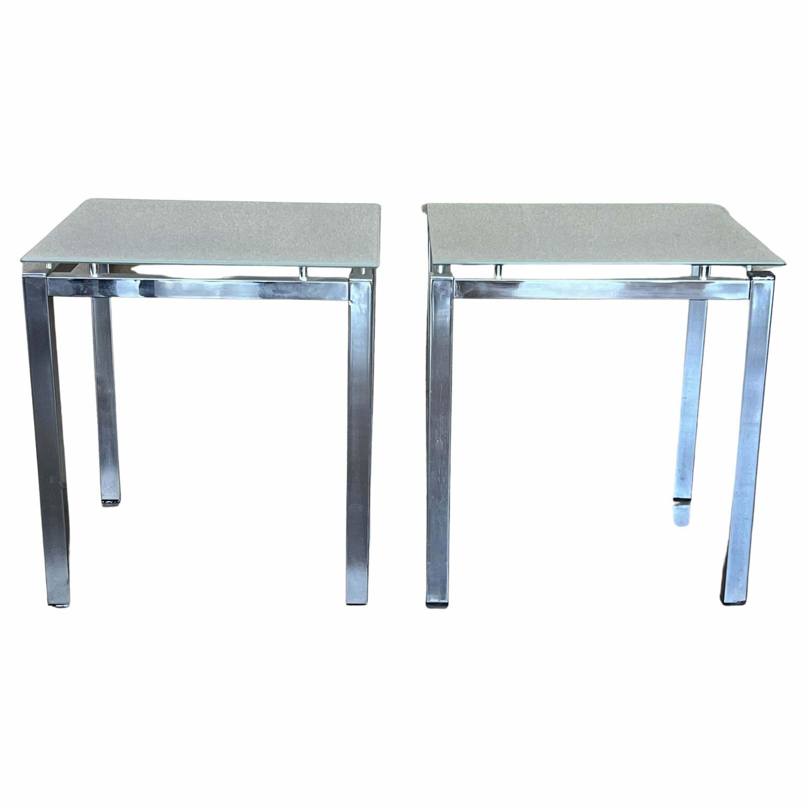 Paire de tables d'appoint postmodernes, années 1970
