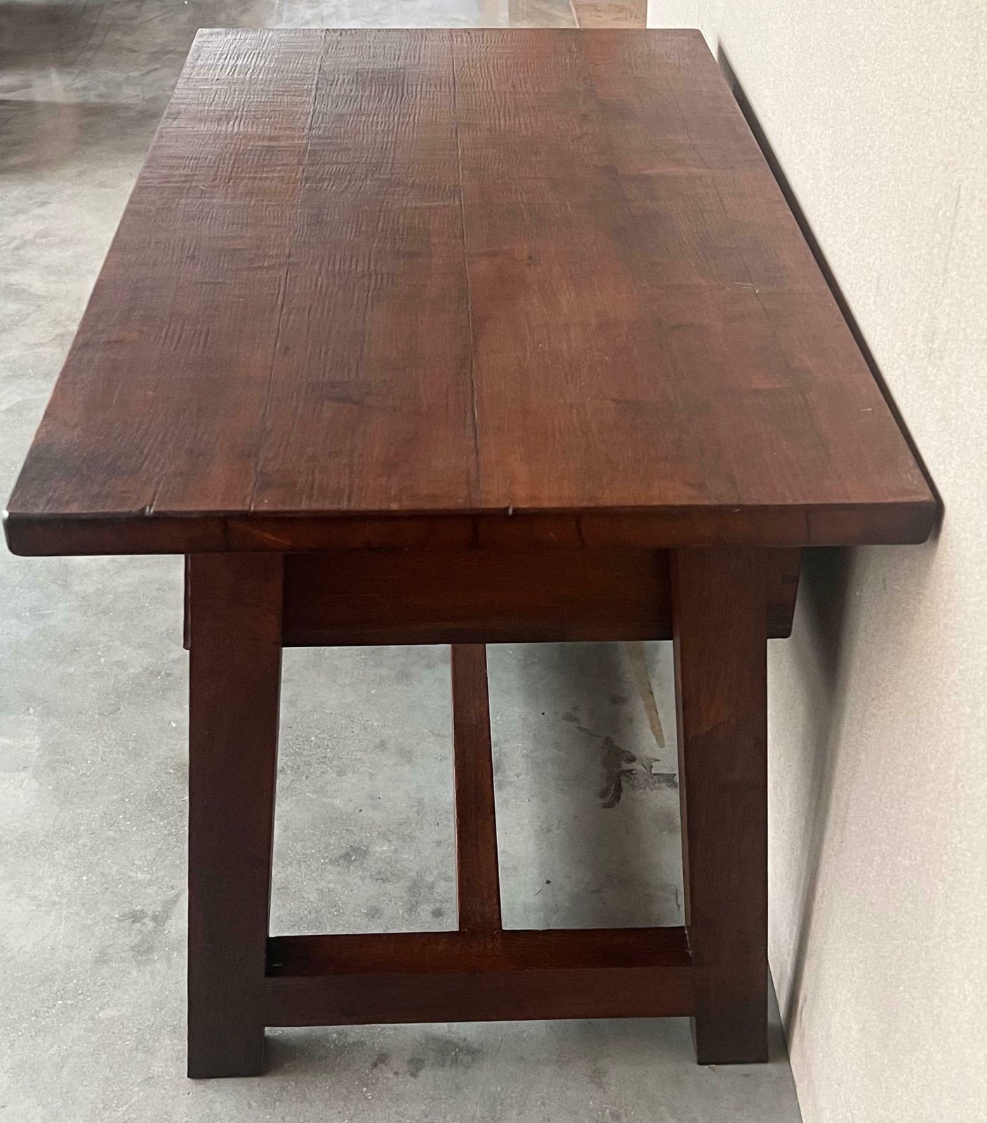 Table d'appoint rustique artisanale des Pyrénées, fin du XIXe siècle photo 4099.0