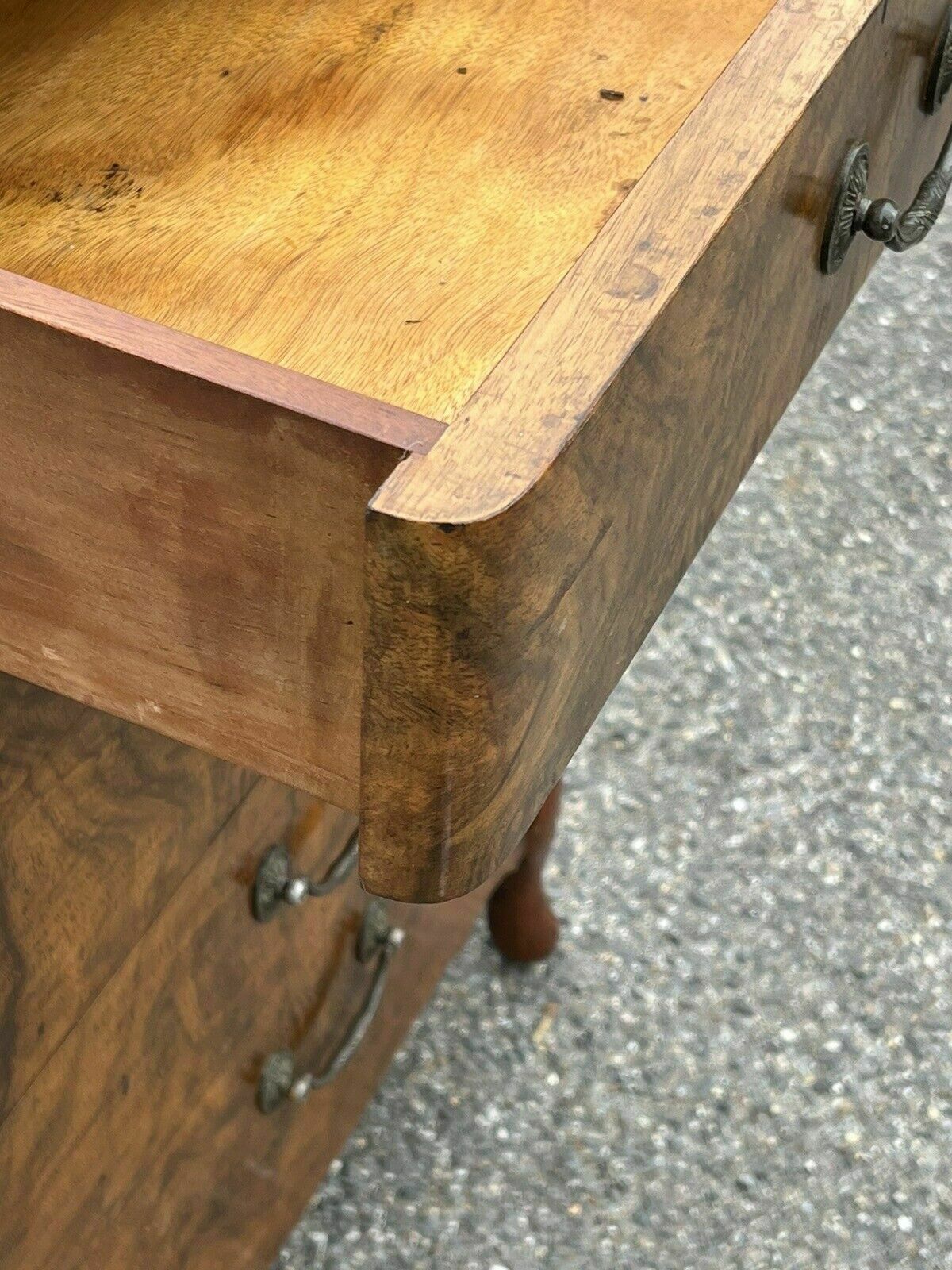 Furniture Art Deco Walnut Chest Of Drawers.Maurice Adams Of London W1. Amazing Quality. photo