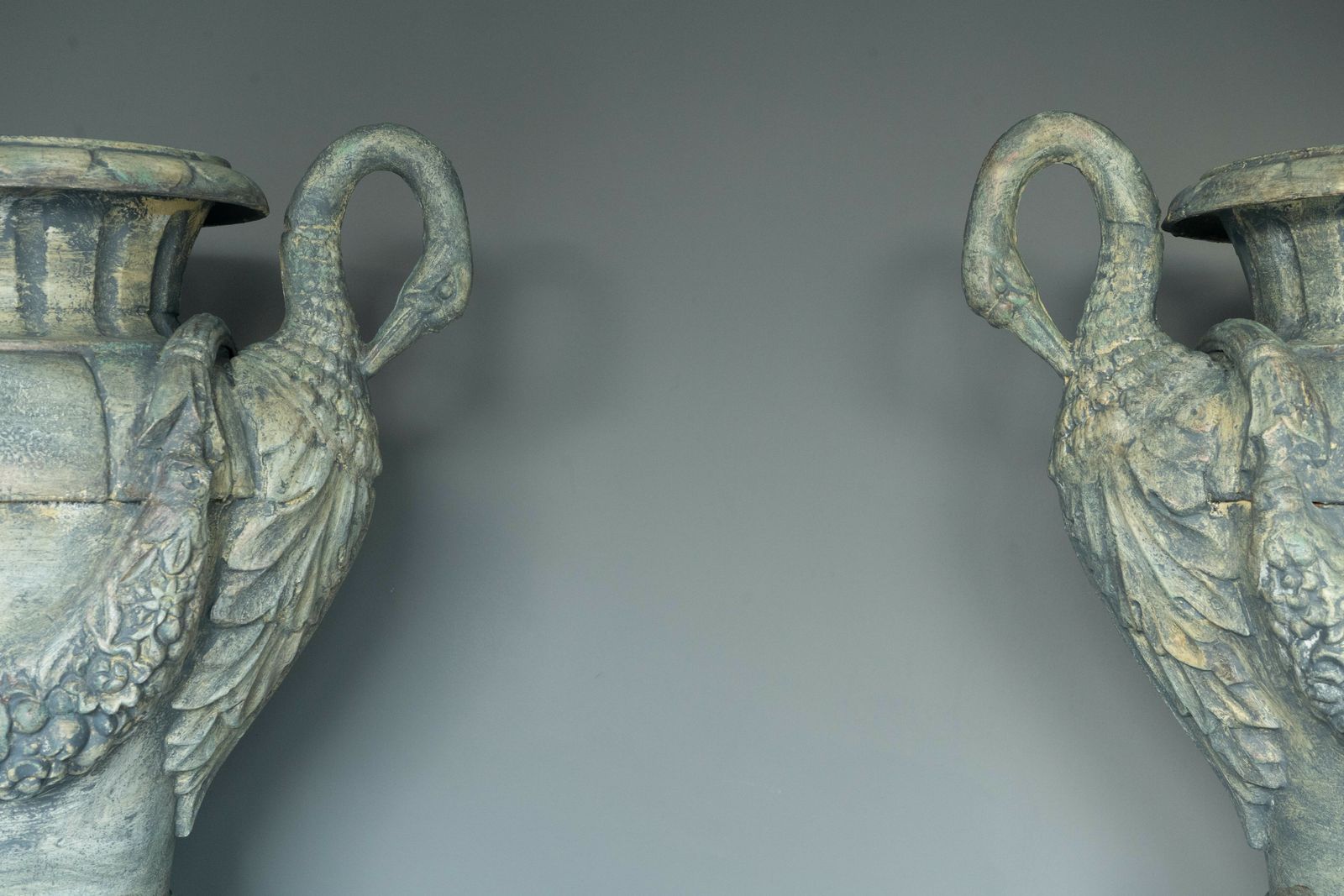 Pair Of French Antique Urns photo Home Decor