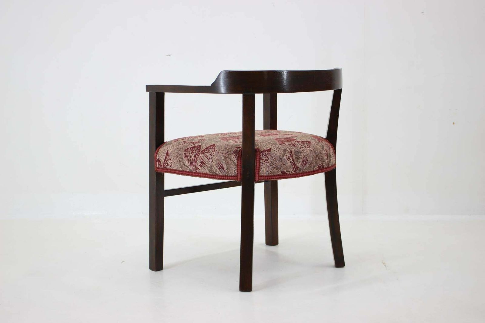 photo for sale 1940s Beech Bentwood Armchair, Czechoslovakia