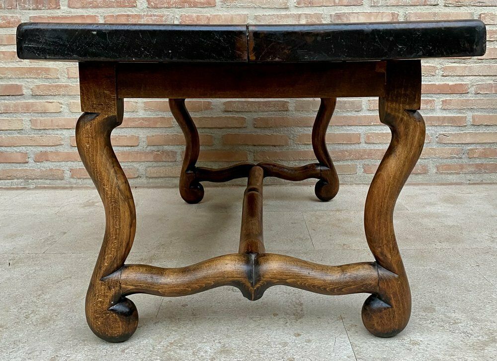 Early 20th Century French Country Oak Side Table 1940s photo buy