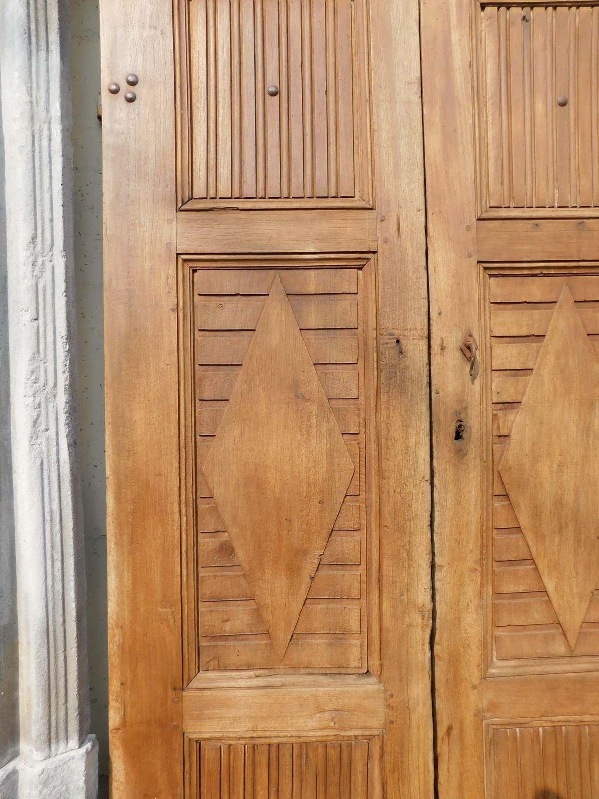 N.2 Similar Entrance Facade Portals, Carved In Artificial Stone, Italy photo buy