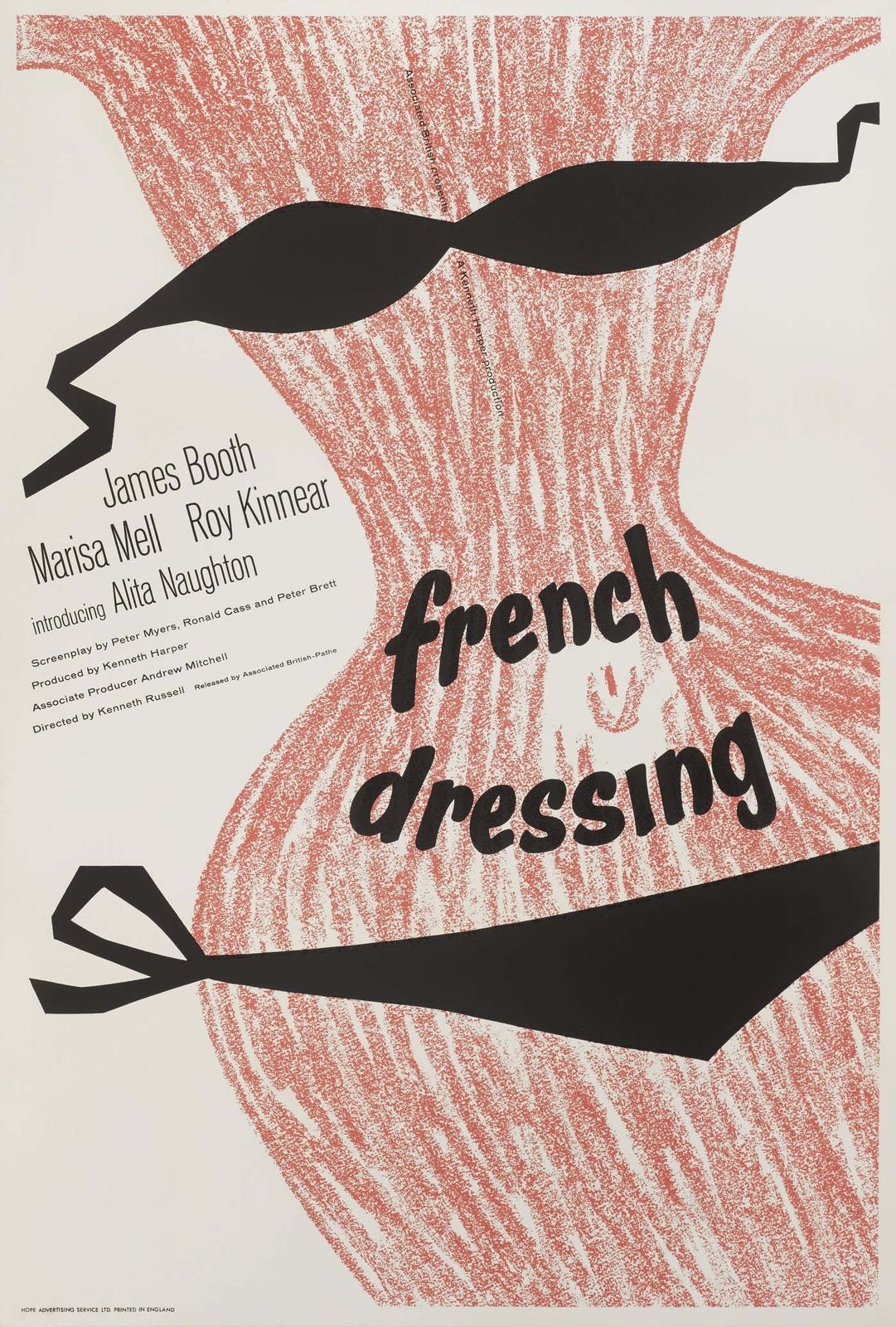 French Dressing Original British Film Poster For 1963 photo for sale