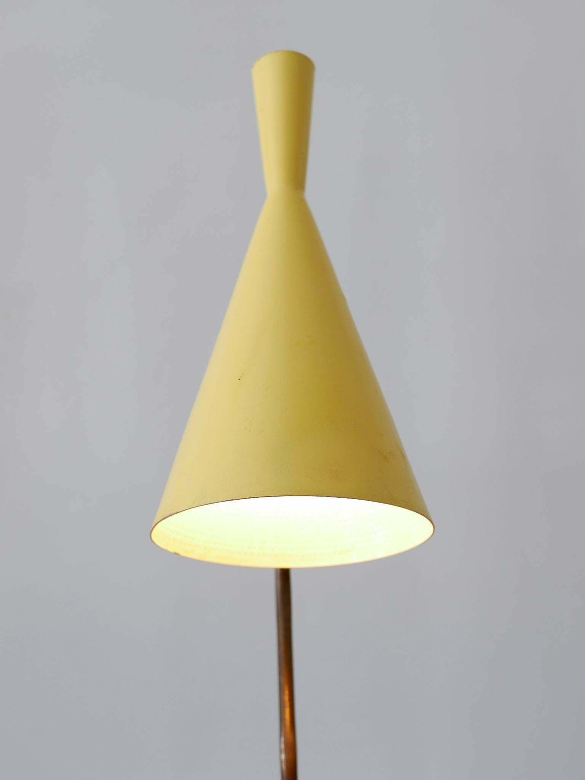photo for sale Elegant Mid Century Modern Diabolo Floor Lamp Or Reading Light Austria 1950s