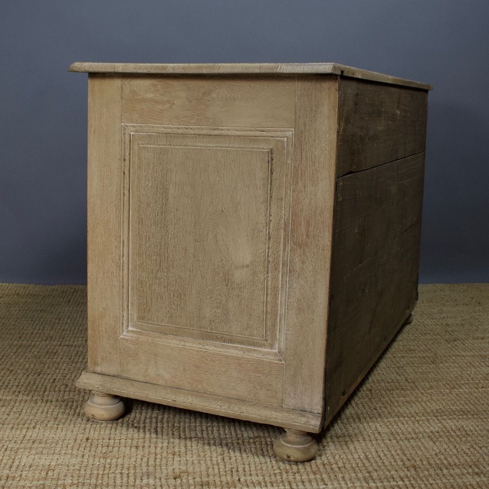 18th Century Bleached Oak Chest Of Drawers photo Furniture